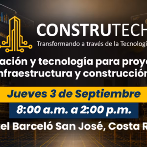 Entrada a evento ConstruTech 2026